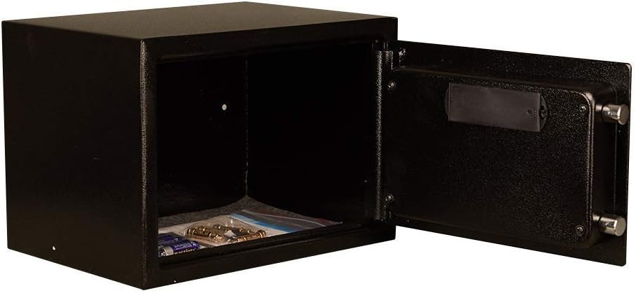 JCNAGXY s Security Numeric Keypad for Home Office Steel with 2 Locking Bolts - Black (13.7 * 9.8 * 9.8 Inches)