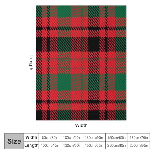 Couverture à carreaux de buffle en plaid respirant de 127x152 cm - 3