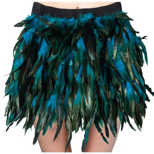 Carnaval jupe irrégulière femme fini les costumes inconfortables optez pour l'éclat des plumes