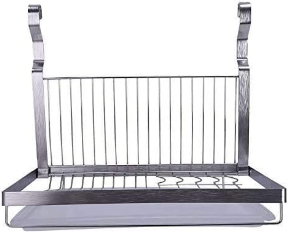 NBMfdSRY plate rack, Saving Draining Tray Plate Cutlery Holder Kitchen Shelf Compact Dish Drying Solution