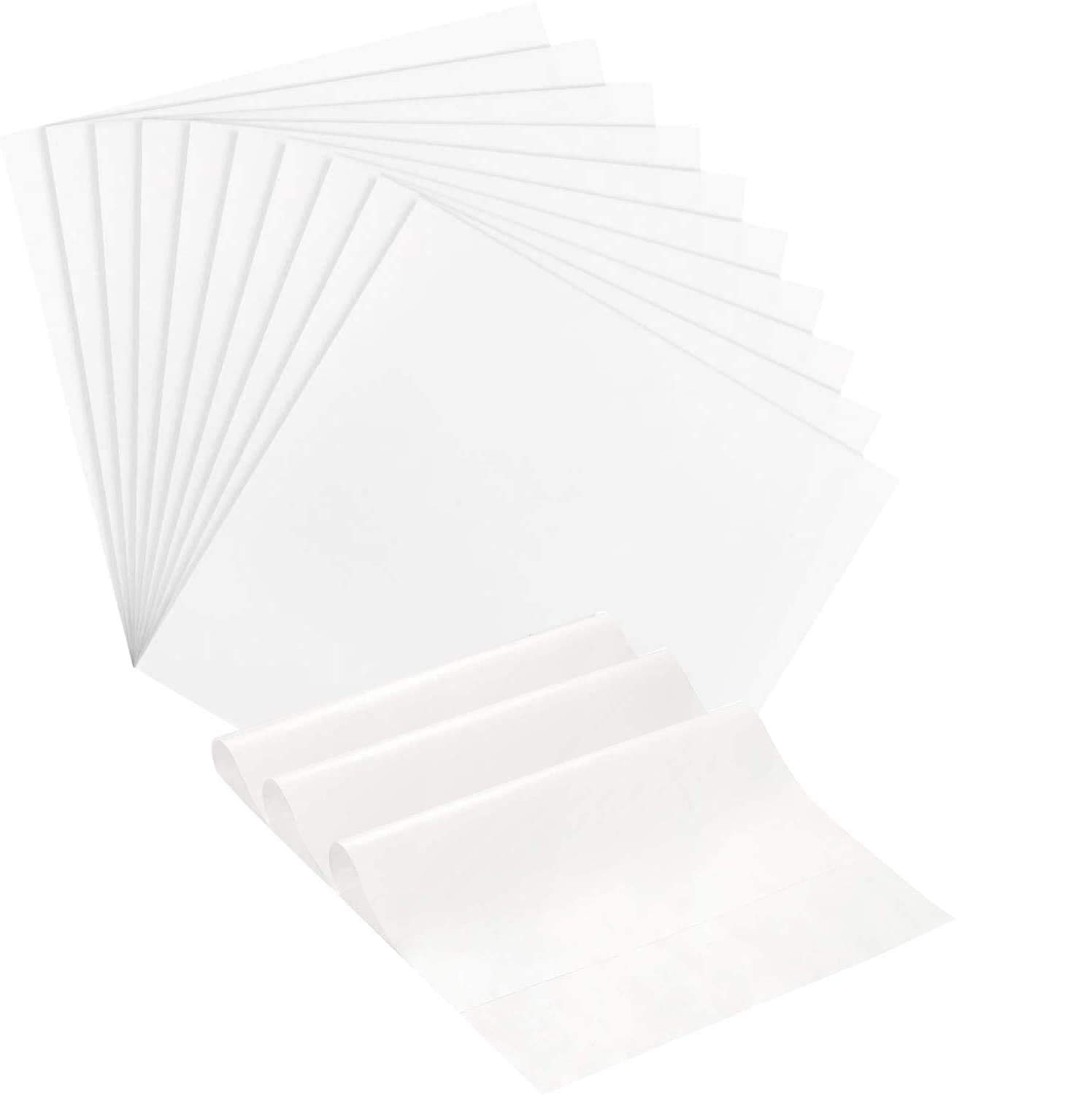 Parchment Paper Baking Sheets 12x16 inch, Parchment Paper 200 Sheets Non-Stick Precut Baking Parchment Paper Sheets for Baking Grilling Cookies,Air Fryer, Steaming Bread Cake Cookie, (White)