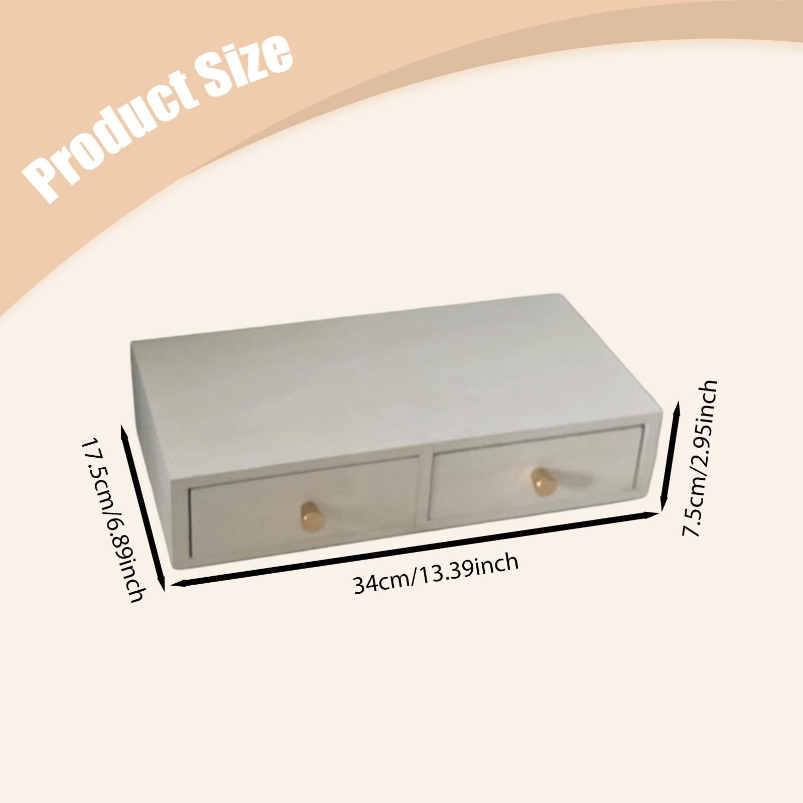 Kaffeezubehör Holz Kaffeekapselhalter Schubladenständer Tischregal Aufbewahrungsbox mit Stabilem Holz Und Bequemer Nutzung für Büro Küche Café Dekorat, Weiß