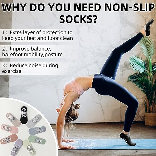 Image of Yoga Socks-Non Slip Grip for Women,One Size Fitness Sport Sock Dance of Socks