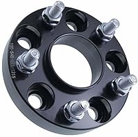 Vista 1 de Espaciadores de rueda centrados de 1 pulgada 5x4.5 – Compatible con Mitsubishi Lancer Evo – 1 pulgada (0.984 in), 5 x 114.3, cubo de 2.642 in