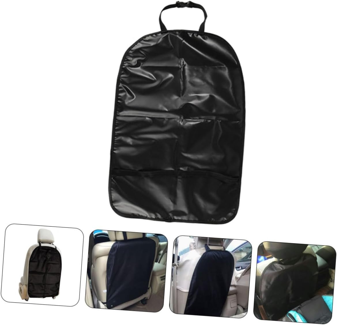 Abaodam 2pcs Car Backseat Kick Mats Protectors for Boys and Backseat Covers for Dirt and Scratches Easy to Clean Automotive Accessories
