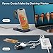 Wireless Charger for Apple Multiple Devices, 3 in 1 Fast Charging Station/Stand Compatible for iPhone16/ 15/14/13/12/Pro Max/SE/11/XS/XR/8 Fit for Apple Watch/iWatch 9/8/7/6/5/4/3/2/SE AirPods Pro/3/2