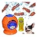 Bubbletastic Bacon Bubble Machine for Dogs - Includes 8oz Bacon Bubbles - Non Toxic, Safe for Dogs