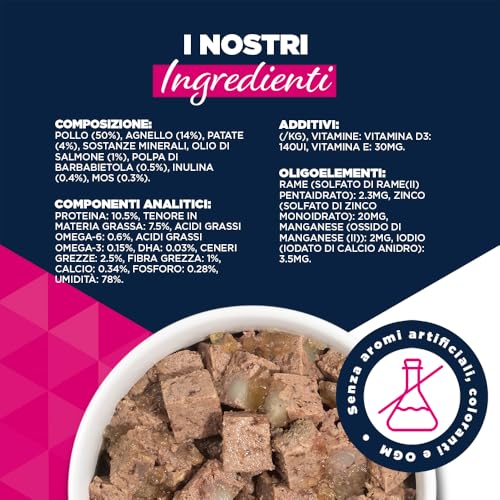Eukanuba Umido Cuccioli Agnello Patate Senza Cereali 6x400g - immagine 10