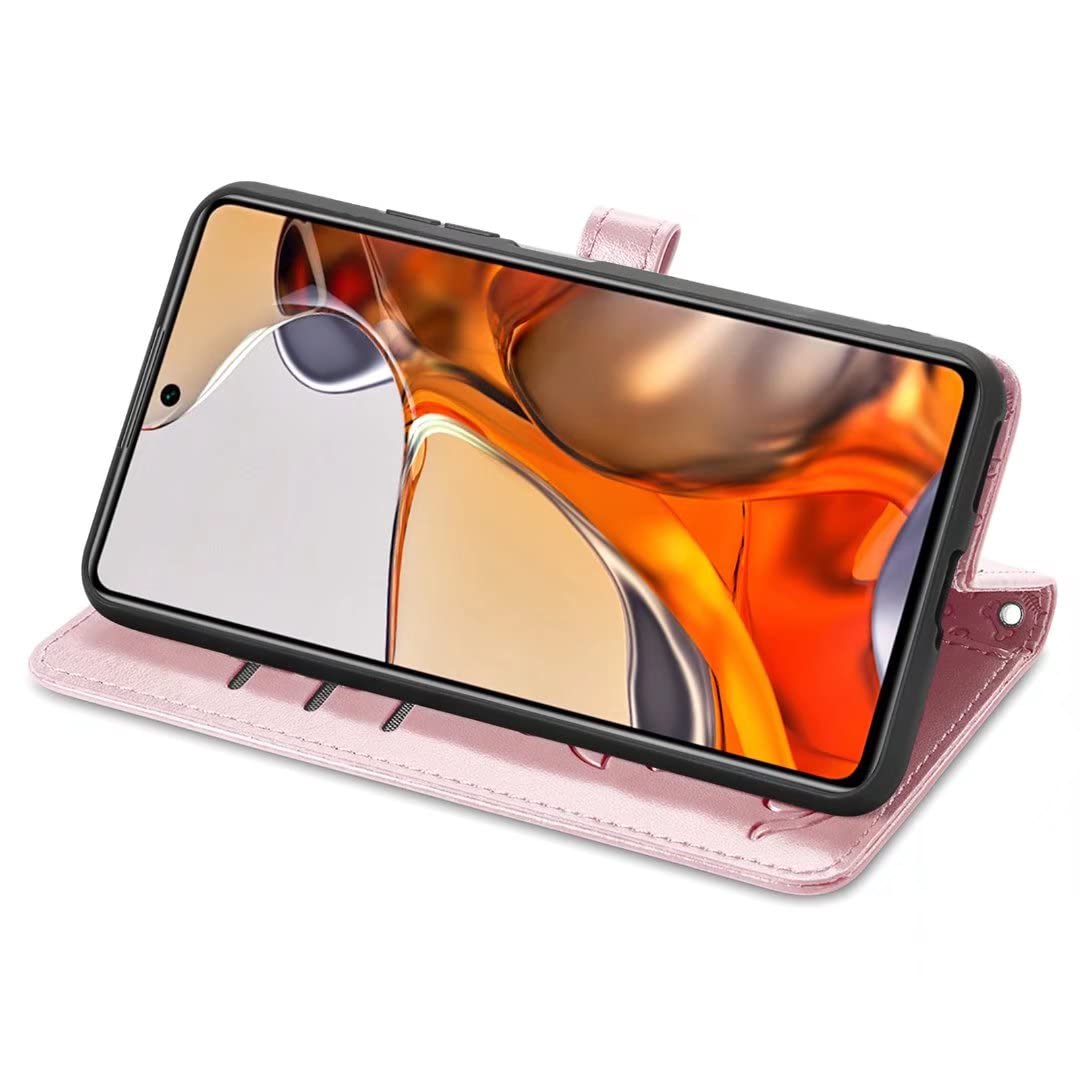 YKNIUFLY Cover Per Umidigi G5A In Pelle PU Premium - Custodia Flip Con Portafoglio, Slot Per Carte E Supporto - Nero