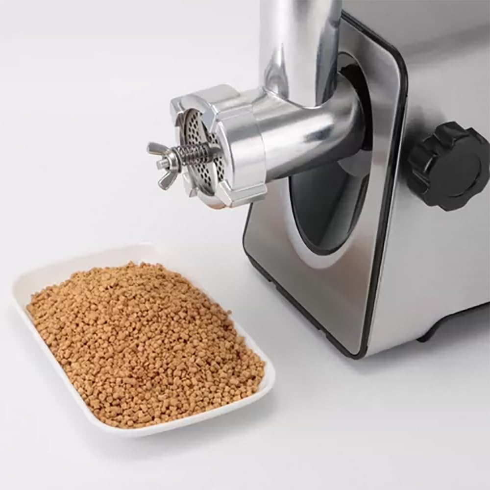 Macchina elettrica per Pellet per mangime per Animali Domestici, Macchina per mangime per Cani e Gatti con Stampo da 7 mm e Manico Staccabile, Strumento per la Produzione di Pellet per mangime per a