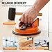 Floor Gap Fixer Tool 2026 Upgraded – Heavy Duty Suction Cup Floor Gap Remover with Adjustable Height Setter & Countertop Leveling for Vinyl,Wood,Laminate Floors – Durable Aluminum Alloy Construction