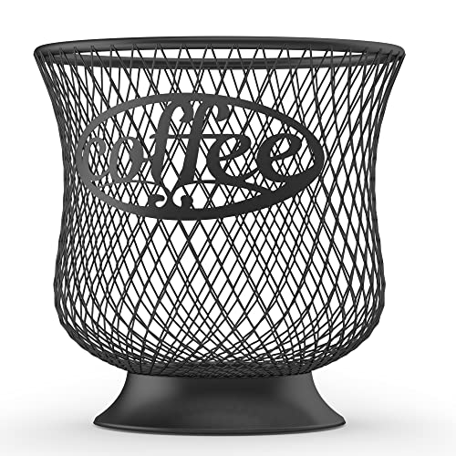 Comparison: Best Keurig And Nespresso Pod Holder 8 ITHSKUILL Coffee Pod Holder, Large Capacity K Cup Holder, Nespresso Pods Holder K Cup Organizer for Kitchen Countertop, Coffee Bar Accessories, Pod Holder for Keuring Espresso Capsule Coffee Creamer