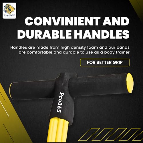 Image of PRO365 Pull Reducer Training Bands with 4 Tubes Sculpt a Shapely Waistline, Build Lean Core Strength, and Enhance Full-Body Workouts
