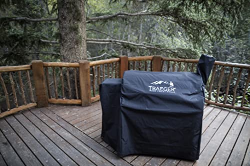 Traeger BAC380 34 Series Full Length Grill Cover, Black, 11.5 x 4.5 x 10.5 inches - Image 3
