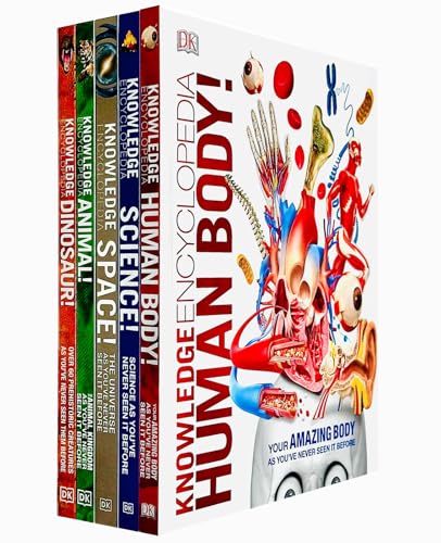 Knowledge encyclopedias 5 books collection set by dk