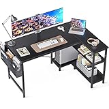 【Spazio Sulla Scrivania】 Con una dimensione della scrivania principale di 120*80*75cm, la scrivania a L di ODK offre un ampio spazio sulla scrivania per scrivere, studiare, giocare e altre attività di home office.
