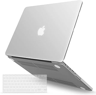 IBENZER Compatible with MacBook Pro 13 Inch Case 2015 2014 2013 end 2012 A1502 A1425, Hard Shell Case with Keyboard Cover for Old Version Apple Mac Pro Retina 13, Clear, CA-R13CL