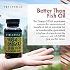 Freshfield-Vegan-Omega-3-DHA-Supplement-2-Month-Supply-Premium-Algae-Oil-Plant-Based-Sustainable-Mercury-Free-Better-Than-Fish-Oil-Supports-Heart-Brain-Joint-Health-with-DPA-Natural-60 Freshfield Vegan Omega 3 DHA + DPA: Premium, Carrageenan Free, Compostable Bottle Made from Plants, Fish Oil Replacement, Carbon Neutral. Supports Heart, Brain, Joint Health (60)
