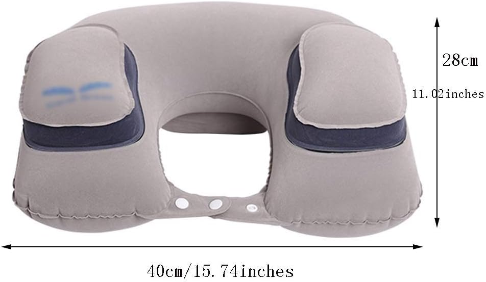 Comfort Master Travel Pillow Get Wrapped in Extreme Comfort with Firm Memory Foam Relax and Sleep Soundly While Traveling, in Office, or at Home