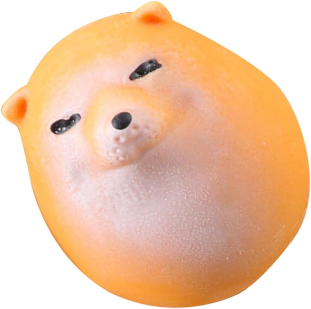 Slow Rising Dog Egg Squishy Stress Ball Wobblebutdontfall Fidget for Boys Cute Animal Sensory Relief Adorable Stress Relief and Party Favor