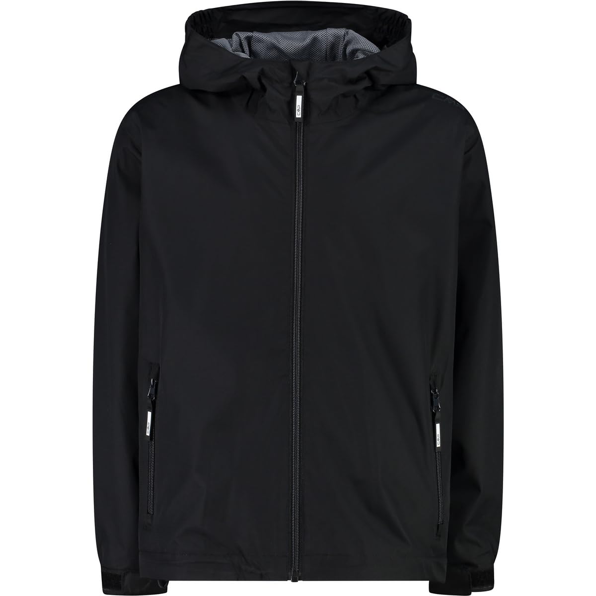 CMP - Kinderjacke mit fester Kapuze, Schwarz, 110