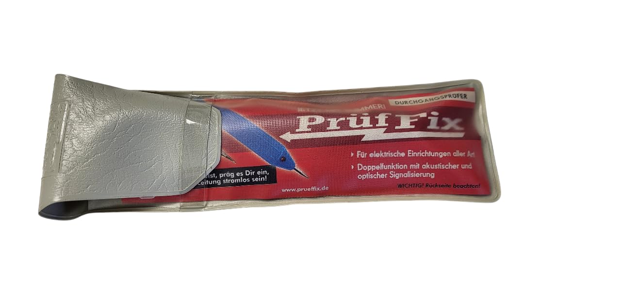 Produktbild von 9V-Durchgangsprüfer Mit Summer & LED – Akustischer 100-dB-Tester Für Kabel, Leiterplatten & Schalter, Inkl. Batterie, ABS-Gehäuse (93x55x30 Mm)
