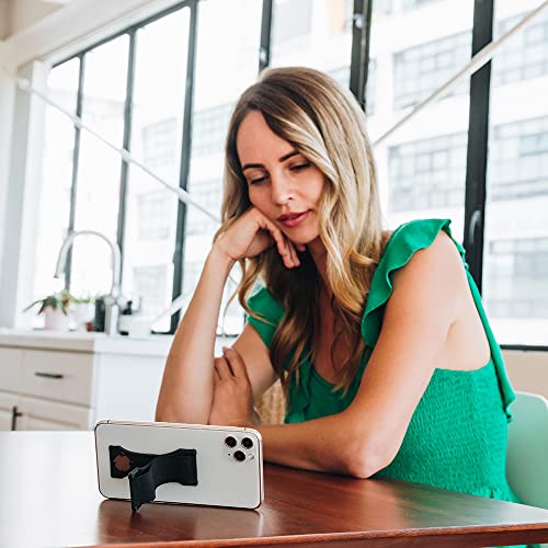 Lovehandle Pro Premium Phone Grip - Phone Strap - Magnetic Phone Mount And Kickstand For Smartphone And Tablet - Silver Glitter #TOP4