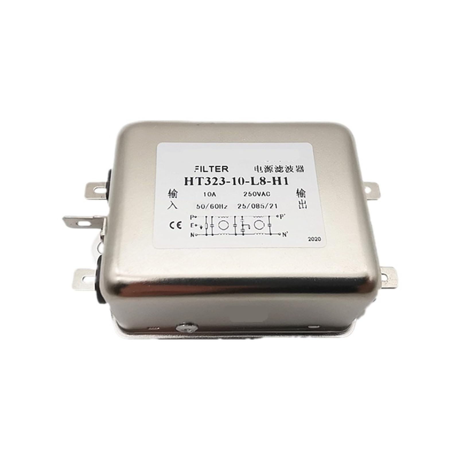 Filtro antiinterferencias HT323 para proteger electrónica delicada en redes de 220V