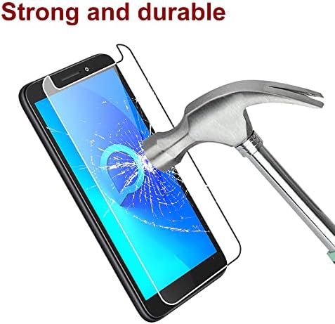 SDTEK *2 Pack Screen Protector Compatible with Alcatel 1 (2019-2021), Tempered Glass Premium Screen Guard