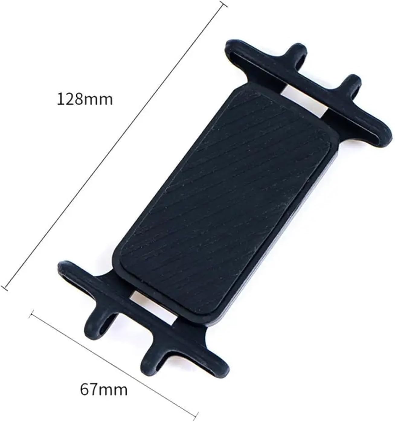 Bike Phone Mount Bike Phone Holder Bicycle Mobile Shockproof Mount Silicone Motorcycle Bicycle Phone Holder