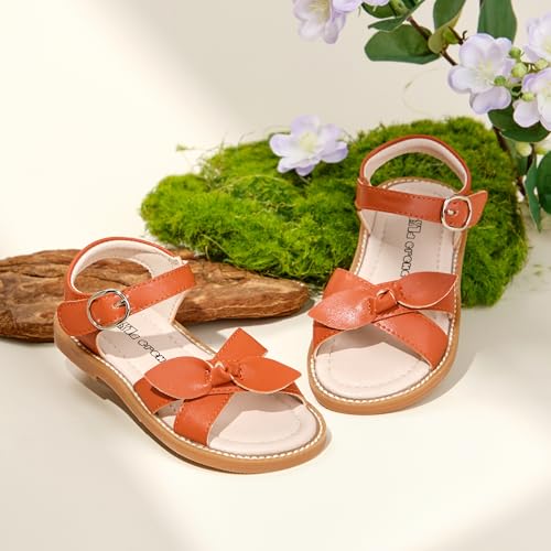 Image of Kiderence Toddler Girls Sandals Little Girls Kids Summer Shoes Toddler Sandals