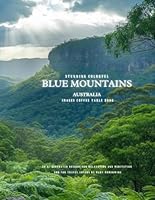 Stunning Colorful Blue Mountains Australia Images Coffee Table Book: 40 AI-Generated Designs for Relaxation and Meditation and for Travel Lovers B0DBYMJ86L Book Cover