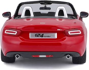BBURAGO | Fiat 124 Spider Édition 2016 | Reproduction de Voiture