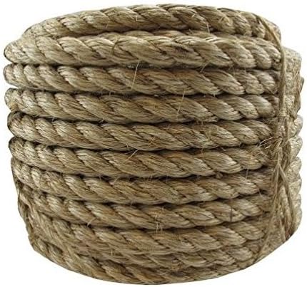3/4" X 100' TREATED Manila Rope Boat Dock Tree Farm Nautical