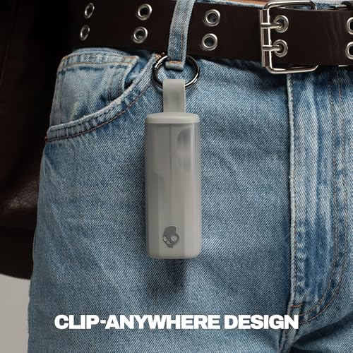 Image of Skullcandy Method 360 ANC Wireless Earbuds, Sound by Bose, Bluetooth Headphones, Premium Noise Cancelling, Up to 40 Hrs Battery, Sweat and Water Resistant, Microphone for iPhone Android - Cement