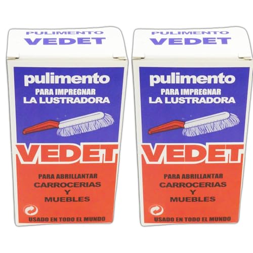 Bricoloco Lustradora y Pulimento líquido coche para carrocería, cristales y cromado. Quitapolvo para mueble. Limpia y protege contra el agua y suciedad (Solo Pulimento, 2)