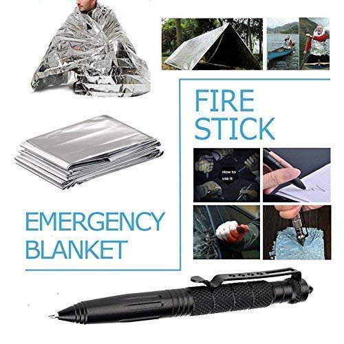 TRSCIND Survival Gear Outdoor Emergency Kit