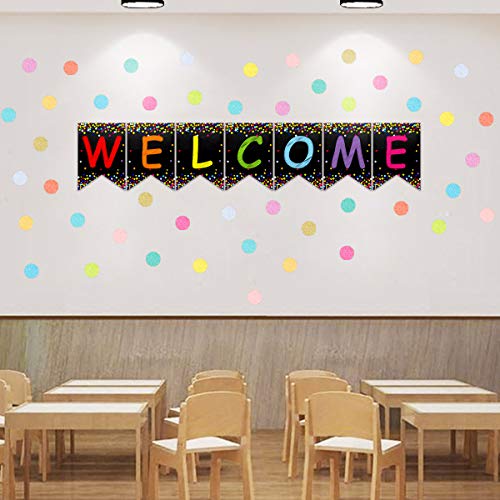Welcome Banner Welcome Bulletin Board For Classroom Decoration Back To School Teacher Supply #TOP5