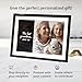 Nixplay AI-Enhanced Digital Picture Frame | Stunning HD Touch Screen Display | Perfect Digital Picture Frame for Gifting | Auto-Rotation Feature, Securely Share Photos/Videos via Email or App | 10.1
