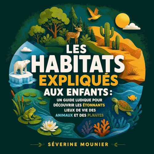 『Les habitats expliqu&eacute;s aux enfants : Un guide ludique pour d&eacute;couvrir les &eacute;tonnants lieux de vie des ani