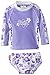 Baby Banz Baby Girls' Long Sleeve Rash Guard and Swim Diaper
