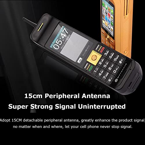 Business Mobile Phone, 2.2'' Retro Cellular Phone With Flashlight, Dual Card Dual Standby Cell Phones, Large Capacity Battery, Support Voice Playback(Black) #TOP6