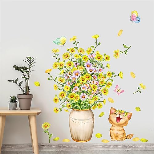 Vinilos Decorativos Kitten Wall Sticker Set 2 Piezas miniatura 2