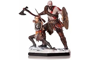 Ragnarok Kratos and Atreus Action Figures