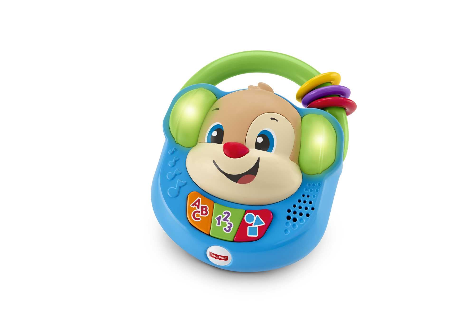 Fisher-Price - Lettore Musicale Canta e Impara, Giocattolo Elettronico Ridi per Bambini 6-36 Mesi, FPV06