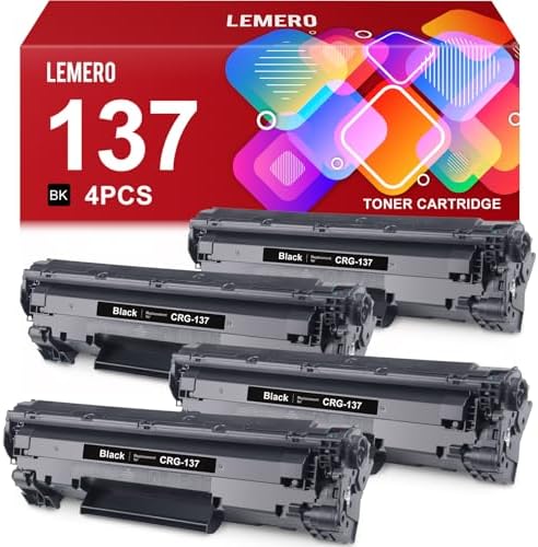 5-Pack Compatible Toner For Canon 137 - Works With ImageCLASS MF244dw, MF247dw Printers 12 thumbnail image