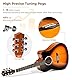 Vangoa 4/4 Akustik Gitarre Volle Größe Cutaway Westerngitarre 41 Zoll für Anfänger Erwachsene Akustikgitarre Set mit Anfänger Kits, Sunset-Farbe