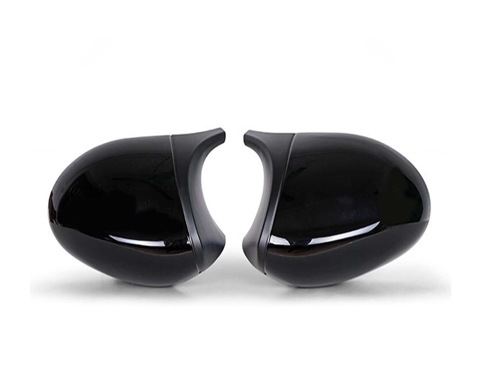 Couvercle de rétroviseur noir brillant pour BMW Série 3 E90 E92 E87 coque ABS