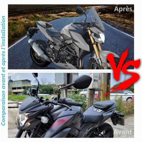 Fayedenicy Capot de Selle Solo pour Passager arrière de Moto Section arrière de carénage en ABS Dur pour GSX-S GSXS 750 GSXS750 GSX-S750 2017 2018 2019 2020 2021 2022 2023 Accessoires (Noir Mat) – vue 6