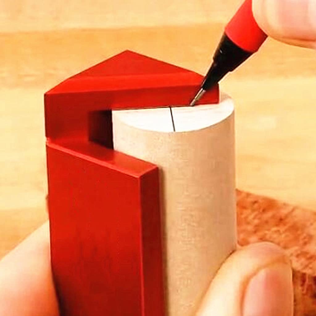 45 ° Linea Scriber 45 Gradi Marcatura Calibro Lavorazione Del Legno Strumento di Misura Per Carpentieri Misura